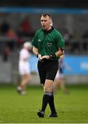 20 October 2019; Referee Thomas Gleeson during the Dublin County Senior Club Hurling Campionship Final match between Cuala and St Brigids GAA at Parnell Park in Dublin. Photo by Ray McManus/Sportsfile