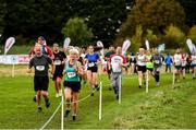 20 October 2019; Runners during the SPAR Cross Country Xperience at the National Sports Campus Abbotstown in Dublin. Photo by Sam Barnes/Sportsfile