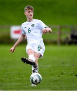 21 October 2019; Cathal Heffernan of Republic of Ireland during the Under-15 UEFA Development Tournament match between Republic of Ireland and Luxembourg at Ballina Town FC in Mayo. Photo by Piaras Ó Mídheach/Sportsfile