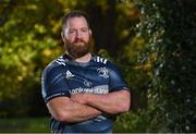 21 October 2019; Michael Bent poses for a portrait after a Leinster Rugby press conference at Leinster Rugby Headquarters in UCD, Dublin. Photo by Harry Murphy/Sportsfile