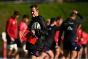 21 October 2019; Head coach Johann van Graan during Munster Rugby squad training at the University of Limerick in Limerick. Photo by Diarmuid Greene/Sportsfile