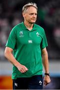 19 October 2019; Ireland head coach Joe Schmidt prior to the 2019 Rugby World Cup Quarter-Final match between New Zealand and Ireland at the Tokyo Stadium in Chofu, Japan. Photo by Brendan Moran/Sportsfile
