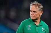 19 October 2019; Ireland head coach Joe Schmidt prior to the 2019 Rugby World Cup Quarter-Final match between New Zealand and Ireland at the Tokyo Stadium in Chofu, Japan. Photo by Brendan Moran/Sportsfile