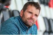 21 October 2019; Ulster Rugby Defence Coach Jared Payne during an Ulster Rugby press conference at Kingspan Stadium in Belfast. Photo by John Dickson/Sportsfile