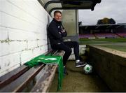22 October 2019; Republic of Ireland Under-17 head coach Colin O'Brien pictured at Turners Cross in Cork ahead of his side's three UEFA European Championship Qualifying Round games against Andorra on November 12, Montenegro on November 15, and Israel on November 18. Photo by Harry Murphy/Sportsfile