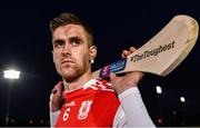 22 October 2019; Cuala and Dublin senior hurler Sean Moran poses for a portrait at the launch of the AIB Camogie and Club Championships. This is AIB’s 29th year sponsoring the AIB GAA Football, Hurling and their 7th year sponsoring the Camogie Club Championships. For exclusive content and behind the scenes action throughout the AIB GAA & Camogie Club Championships follow AIB GAA on Facebook, Twitter, Instagram, and Snapchat. Photo by Sam Barnes/Sportsfile  *** Local Caption ***