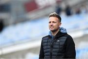 22 October 2019; Westlife singer Nicky Byrne watching his sons Rocco and Jay play for St Oliver Plunkett NS Malahide during day one of the Allianz Cumann na mBunscol finals at Croke Park in Dublin. Photo by Matt Browne/Sportsfile
