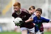 22 October 2019; Jason Crowley of Scoil Maelruain SNS Old Bawn Tallaght in action against Ethan Ryan of St Oliver Plunkett NS Malahide in the match between Scoil Maelruain SNS Old Bawn and St Oliver Plunkett NS Malahide during day one of the Allianz Cumann na mBunscol finals at Croke Park in Dublin. Photo by Matt Browne/Sportsfile