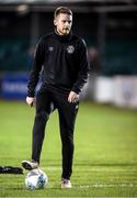 23 October 2019; Bray Wanderers goalkeeping coach Ronan McCarthy during the SSE Airtricity U13 League Final between Bray Wanderers and St Patrick's Athletic at Carlisle Grounds in Bray, Co Wicklow. Photo by Stephen McCarthy/Sportsfile
