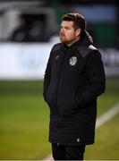 23 October 2019; Bray Wanderers manager Clint Nelson during the SSE Airtricity U13 League Final between Bray Wanderers and St Patrick's Athletic at Carlisle Grounds in Bray, Co Wicklow. Photo by Stephen McCarthy/Sportsfile