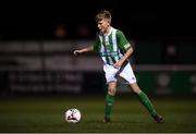 23 October 2019; Hugh Parker of Bray Wanderers during the SSE Airtricity U13 League Final between Bray Wanderers and St Patrick's Athletic at Carlisle Grounds in Bray, Co Wicklow. Photo by Stephen McCarthy/Sportsfile