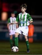 23 October 2019; Luke Nolan of Bray Wanderers during the SSE Airtricity U13 League Final between Bray Wanderers and St Patrick's Athletic at Carlisle Grounds in Bray, Co Wicklow. Photo by Stephen McCarthy/Sportsfile