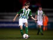 23 October 2019; Luke Nolan of Bray Wanderers during the SSE Airtricity U13 League Final between Bray Wanderers and St Patrick's Athletic at Carlisle Grounds in Bray, Co Wicklow. Photo by Stephen McCarthy/Sportsfile