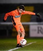 23 October 2019; Derry Moloney of Bray Wanderers during the SSE Airtricity U13 League Final between Bray Wanderers and St Patrick's Athletic at Carlisle Grounds in Bray, Co Wicklow. Photo by Stephen McCarthy/Sportsfile