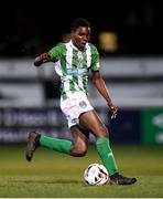 23 October 2019; Daniel Isichei of Bray Wanderers during the SSE Airtricity U13 League Final between Bray Wanderers and St Patrick's Athletic at Carlisle Grounds in Bray, Co Wicklow. Photo by Stephen McCarthy/Sportsfile