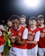 24 October 2019; Glory Nzingo of St Patricks Athletic following the SSE Airtricity Under-15 League Final match between Shamrock Rovers and St. Patrick's Athletic at Tallaght Stadium in Dublin. Photo by Eóin Noonan/Sportsfile