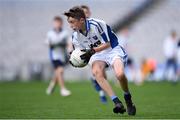 23 October 2019; Max Carter of Ballyroan BNS in action against St Pius X BNS, Terenure, in action against  in the Corn Kitterick Shield Final during day two of the Allianz Cumann na mBunscol Finals at Croke Park in Dublin. Photo by Piaras Ó Mídheach/Sportsfile