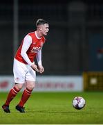 24 October 2019; Craig King of St Patricks Athletic during the SSE Airtricity Under-15 League Final match between Shamrock Rovers and St. Patrick's Athletic at Tallaght Stadium in Dublin. Photo by Eóin Noonan/Sportsfile