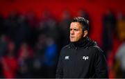25 October 2019; Ospreys head coach Allen Clarke prior to the Guinness PRO14 Round 4 match between Munster and Ospreys at Irish Independent Park in Cork. Photo by David Fitzgerald/Sportsfile