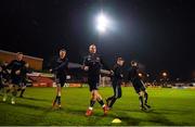 25 October 2019; Derek Pender of Bohemians warms-up prior to the SSE Airtricity League Premier Division match between Bohemians and Sligo Rovers at Dalymount Park in Dublin. Photo by Harry Murphy/Sportsfile