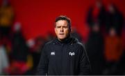 25 October 2019; Ospreys head coach Allen Clarke prior to the Guinness PRO14 Round 4 match between Munster and Ospreys at Irish Independent Park in Cork. Photo by David Fitzgerald/Sportsfile