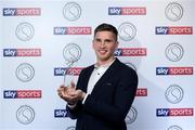 25 October 2019; Tipperary’s Brendan Maher, with his Gaelic Writers Association Hurling Personality of the Year Award, in attendance at the Gaelic Writers Association awards proudly sponsored by Sky Sports at the Iveagh Garden Hotel in Dublin. Photo by Matt Browne/Sportsfile