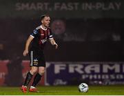 25 October 2019; Derek Pender of Bohemians during the SSE Airtricity League Premier Division match between Bohemians and Sligo Rovers at Dalymount Park in Dublin. Photo by Harry Murphy/Sportsfile