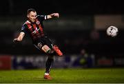 25 October 2019; Derek Pender of Bohemians during the SSE Airtricity League Premier Division match between Bohemians and Sligo Rovers at Dalymount Park in Dublin. Photo by Harry Murphy/Sportsfile