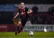 25 October 2019; Derek Pender of Bohemians during the SSE Airtricity League Premier Division match between Bohemians and Sligo Rovers at Dalymount Park in Dublin. Photo by Harry Murphy/Sportsfile