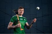 26 October 2019; Danny Cullin of Ireland poses for a portrait at the Hurling Shinty International 2019 Jersey Launch at GAA National Games Development Centre in Abbotstown, Dublin. Photo by Eóin Noonan/Sportsfile