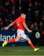 25 October 2019; Calvin Nash of Munster during the Guinness PRO14 Round 4 match between Munster and Ospreys at Irish Independent Park in Cork. Photo by Sam Barnes/Sportsfile
