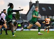 26 October 2019; Kieran Marmion of Connacht on his way to scoring his side's second try during the Guinness PRO14 Round 4 match between Connacht and Toyota Cheetahs at The Sportsground in Galway. Photo by Seb Daly/Sportsfile