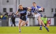 26 October 2019; Aran Waters of Ballyboden St Endas in action against Diarmuid McLoughlin of St Judes during the Dublin County Senior Club Football Championship semi-final match between  Ballyboden St Endas and St Judes at Parnell Park, Dublin. Photo by David Fitzgerald/Sportsfile