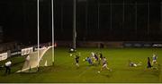 26 October 2019; Colm Basquel of Ballyboden St Endas shoots the score his side's second goal during the Dublin County Senior Club Football Championship semi-final match between  Ballyboden St Endas and St Judes at Parnell Park, Dublin. Photo by David Fitzgerald/Sportsfile
