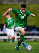 19 October 2019; Adam Nugent of Republic of Ireland during the Under-15 UEFA Development Tournament match between Republic of Ireland and Faroe Islands at Westport in Mayo. Photo by Harry Murphy/Sportsfile