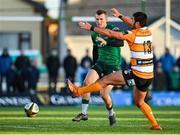 26 October 2019; Stephen Fitzgerald of Connacht in action against Dries Swanepoel of Toyota Cheetahs during the Guinness PRO14 Round 4 match between Connacht and Toyota Cheetahs at The Sportsground in Galway. Photo by Seb Daly/Sportsfile