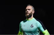 18 October 2019; Alan Mannus of Shamrock Rovers ahead of the SSE Airtricity League Premier Division match between UCD and Shamrock Rovers at The UCD Bowl in Belfield, Dublin. Photo by Ben McShane/Sportsfile