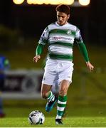 18 October 2019; Dylan Watts of Shamrock Rovers during the SSE Airtricity League Premier Division match between UCD and Shamrock Rovers at The UCD Bowl in Belfield, Dublin. Photo by Ben McShane/Sportsfile