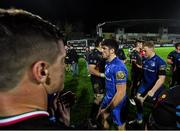26 October 2019; Jimmy O'Brien and James Tracy of Leinster following the Guinness PRO14 Round 4 match between Zebre and Leinster at the Stadio Sergio Lanfranchi in Parma, Italy. Photo by Ramsey Cardy/Sportsfile