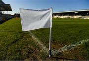 27 October 2019; A corner flag flutters in the wind before the Kilkenny Senior Hurling Club Championship Final match between James Stephens and Ballyhale Shamrocks at UPMC Nowlan Park in Kilkenny. Photo by Ray McManus/Sportsfile