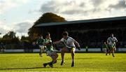 27 October 2019; Éanna O'Connor of Moorefield is tackled by Tom Aspell of Sarsfields during the Kildare County Senior Club Football Championship Final Replay match between Moorefield and Sarsfields at St Conleth's Park in Newbridge, Kildare. Photo by Eóin Noonan/Sportsfile