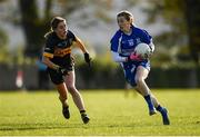 27 October 2019; Aileen Wall of Ballymacarbry in action against Anna Ryan of Mourneabbey during the Munster Ladies Football Senior Club Championship Final match between Ballymacarbry and Mourneabbey at Galtee Rovers GAA Club, in Bansha, Tipperary. Photo by Harry Murphy/Sportsfile
