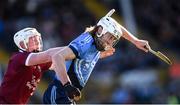 27 October 2019; Jonathan Fogarty of St Anne's in action against Aaron Maddock of St Martin's during the Wexford County Senior Club Hurling Championship Final between St Martin's and St Anne's at Innovate Wexford Park in Wexford. Photo by Stephen McCarthy/Sportsfile