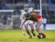 27 October 2019; Matthew Ruth of James Stephens in action against Luke Scanlon of James Stephens during the Kilkenny Senior Hurling Club Championship Final match between James Stephens and Ballyhale Shamrocks at UPMC Nowlan Park in Kilkenny. Photo by Ray McManus/Sportsfile
