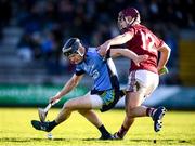 27 October 2019; Diarmuid O'Keeffe of St Anne's in action against Jake Firman of St Martin's during the Wexford County Senior Club Hurling Championship Final between St Martin's and St Anne's at Innovate Wexford Park in Wexford. Photo by Stephen McCarthy/Sportsfile