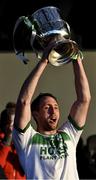 27 October 2019; The Ballyhale Shamrocks captain Michael Fennelly lifts the Tom Walsh cup after the Kilkenny Senior Hurling Club Championship Final match between James Stephens and Ballyhale Shamrocks at UPMC Nowlan Park in Kilkenny. Photo by Ray McManus/Sportsfile