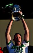 27 October 2019; The Ballyhale Shamrocks captain Michael Fennelly lifts the Tom Walsh cup after the Kilkenny Senior Hurling Club Championship Final match between James Stephens and Ballyhale Shamrocks at UPMC Nowlan Park in Kilkenny. Photo by Ray McManus/Sportsfile