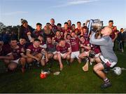 27 October 2019; Mark Maloney and his St Martin's team-mates celebrate following the Wexford County Senior Club Hurling Championship Final between St Martin's and St Anne's at Innovate Wexford Park in Wexford. Photo by Stephen McCarthy/Sportsfile