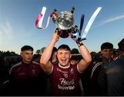 27 October 2019; Michael Codd of St Martin's celebrates with the cup following the Wexford County Senior Club Hurling Championship Final between St Martin's and St Anne's at Innovate Wexford Park in Wexford. Photo by Stephen McCarthy/Sportsfile