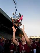 27 October 2019; Joe O'Connor of St Martin's celebrates with the cup following the Wexford County Senior Club Hurling Championship Final between St Martin's and St Anne's at Innovate Wexford Park in Wexford. Photo by Stephen McCarthy/Sportsfile